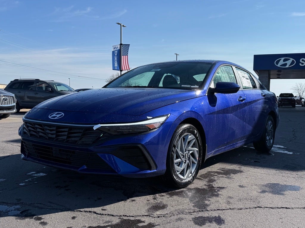 2026 Hyundai Elantra Hybrid Blue