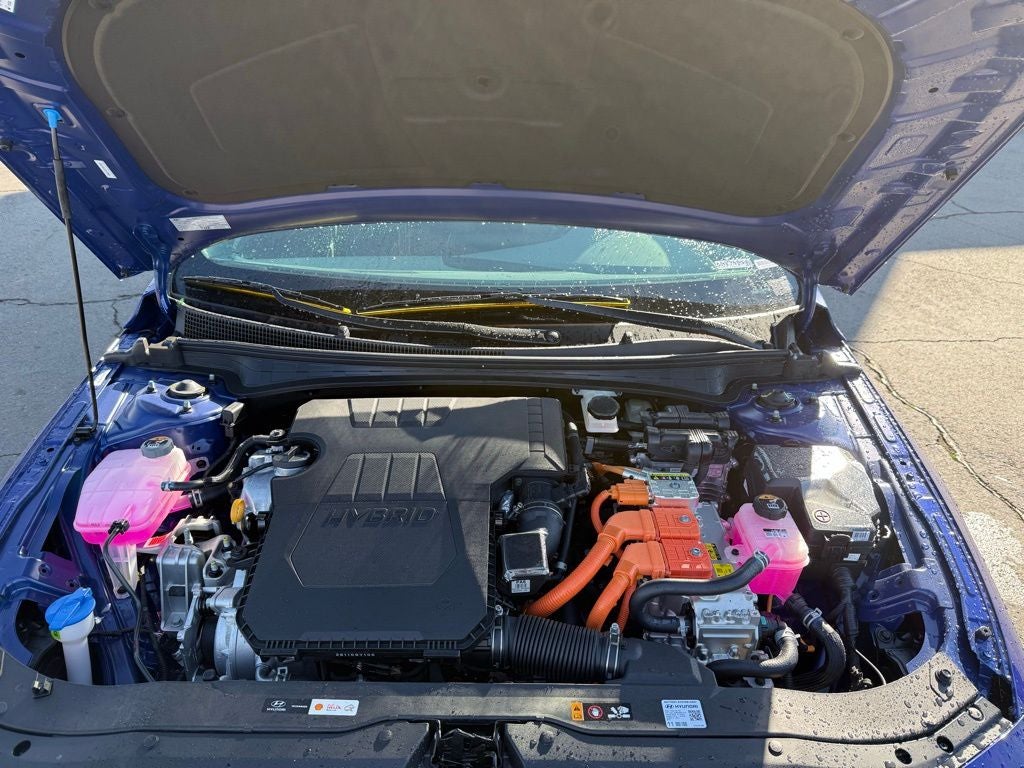 2026 Hyundai Elantra Hybrid Blue