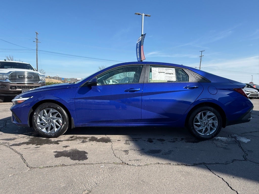 2026 Hyundai Elantra Hybrid Blue