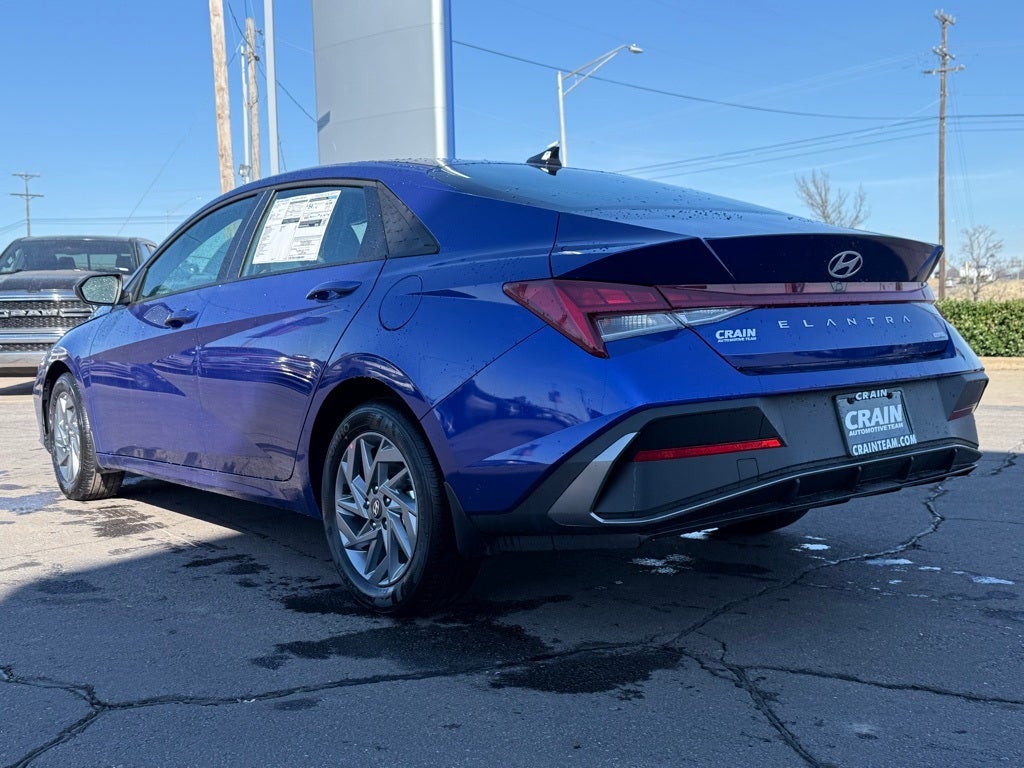 2026 Hyundai Elantra Hybrid Blue