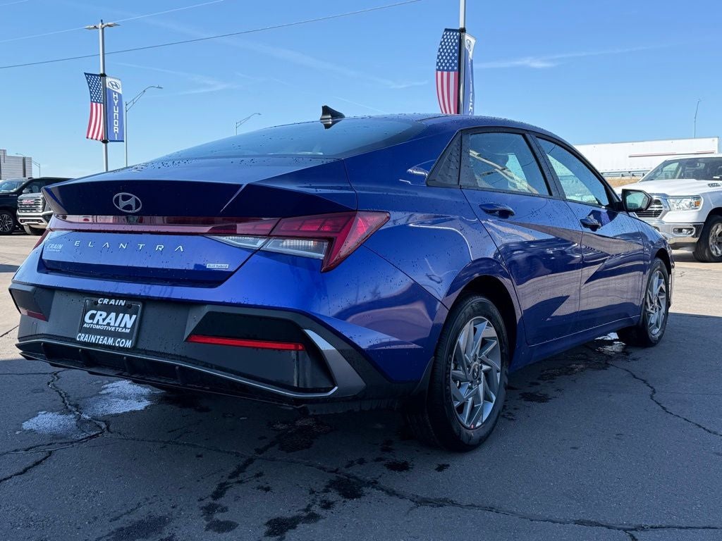 2026 Hyundai Elantra Hybrid Blue