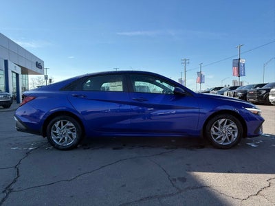 2026 Hyundai Elantra Hybrid Blue