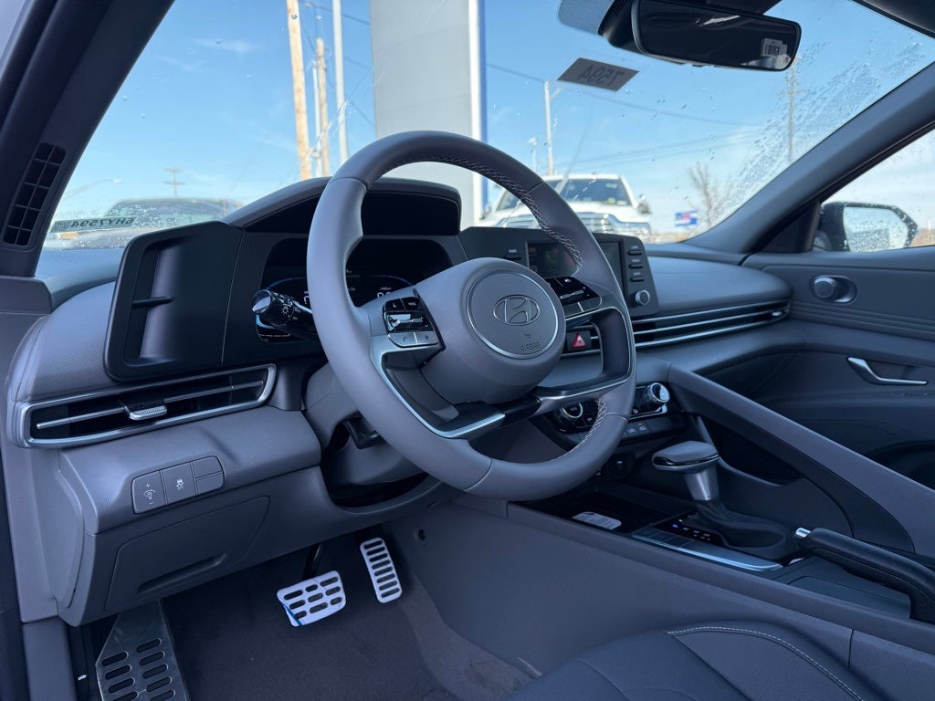 2026 Hyundai Elantra Hybrid Blue