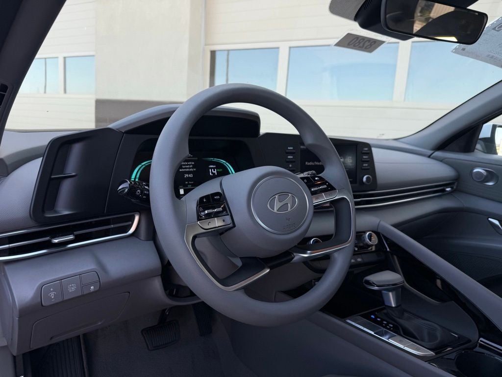 2026 Hyundai Elantra Hybrid Blue