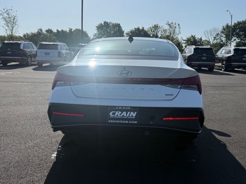 2026 Hyundai Elantra Hybrid Blue