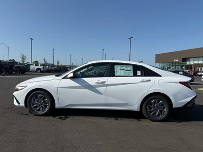 2026 Hyundai Elantra Hybrid Blue
