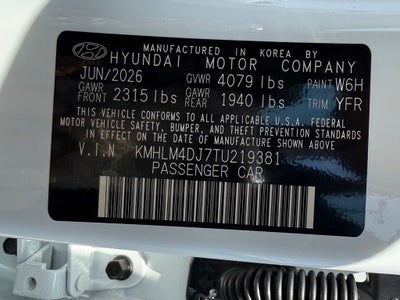 2026 Hyundai Elantra Hybrid Blue