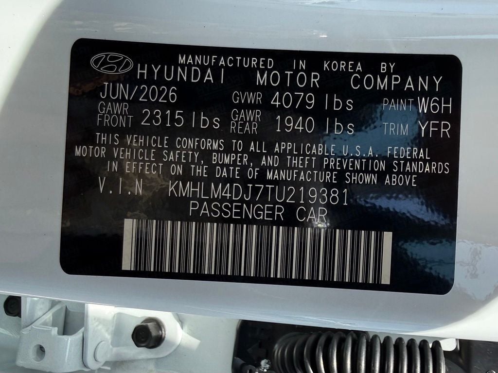 2026 Hyundai Elantra Hybrid Blue