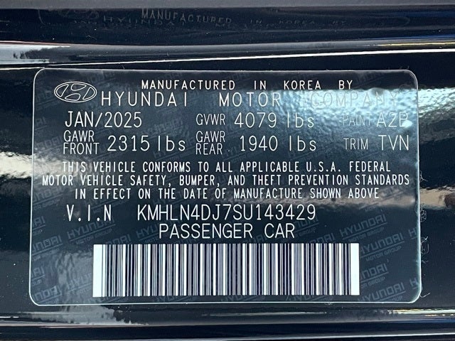 2025 Hyundai Elantra Hybrid Limited