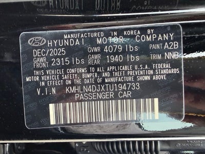 2026 Hyundai Elantra Hybrid Limited