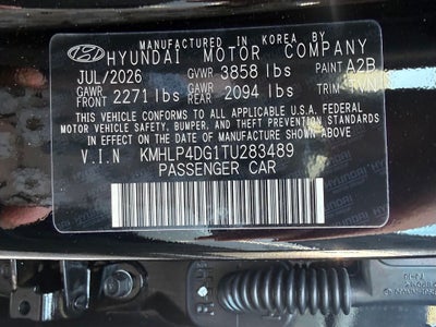 2026 Hyundai Elantra Limited