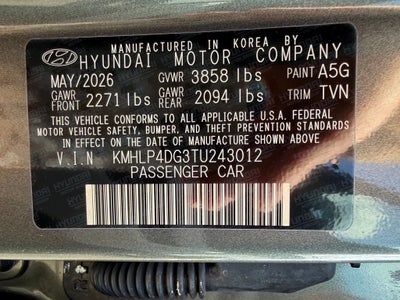 2026 Hyundai Elantra Limited