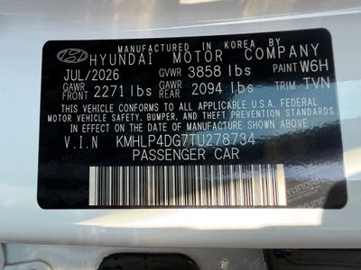 2026 Hyundai Elantra Limited