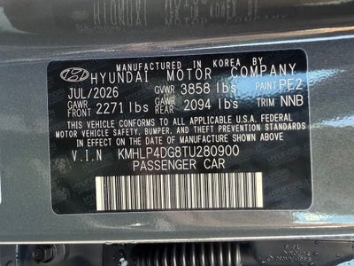2026 Hyundai Elantra Limited