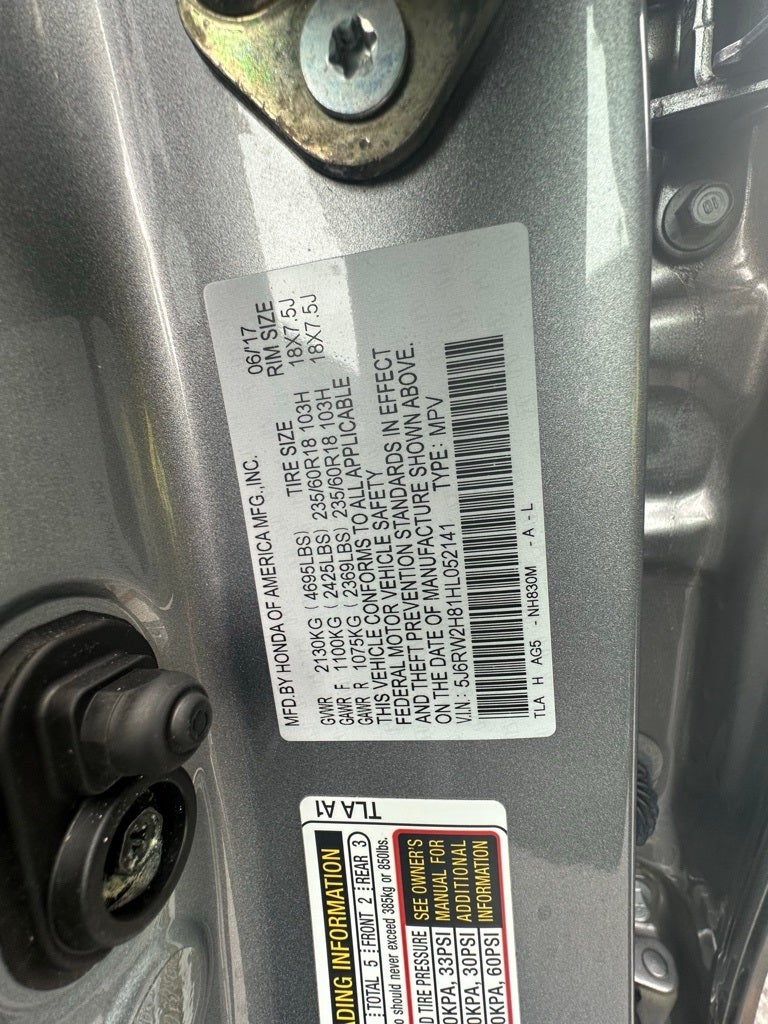 2017 Honda CR-V EX-L