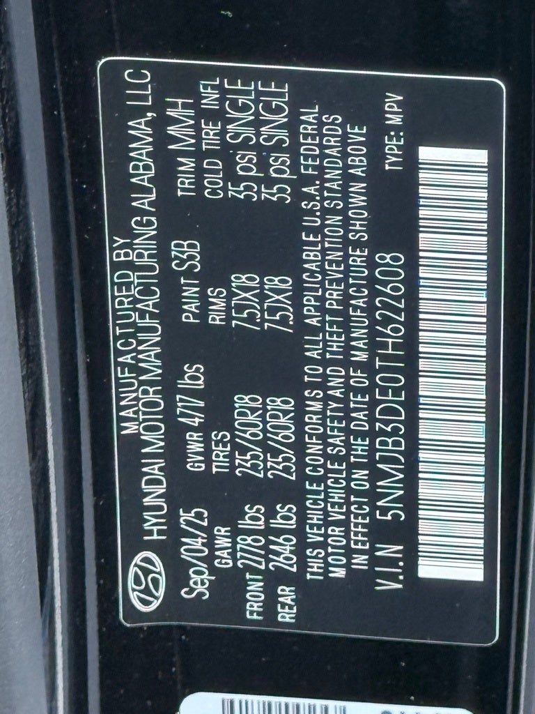 2026 Hyundai Tucson SEL FWD