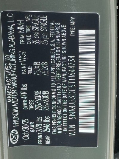 2026 Hyundai Tucson SEL FWD