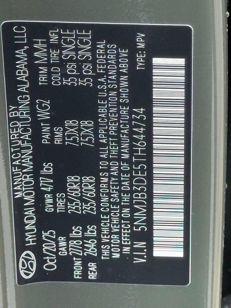 2026 Hyundai Tucson SEL FWD