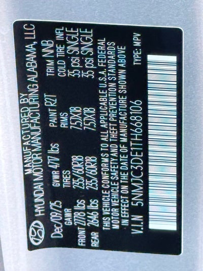 2026 Hyundai Tucson SEL Premium FWD