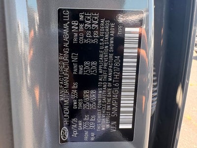 2026 Hyundai Santa Fe SE