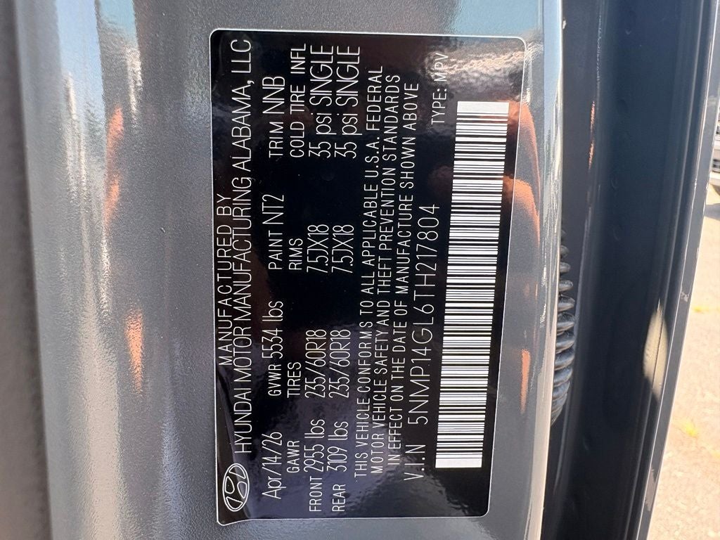 2026 Hyundai Santa Fe SE