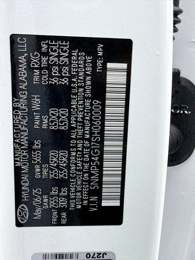 2025 Hyundai Santa Fe Hybrid Calligraphy