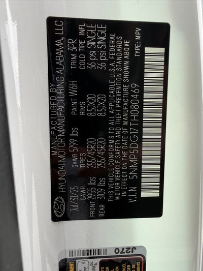 2026 Hyundai Santa Fe Hybrid Calligraphy