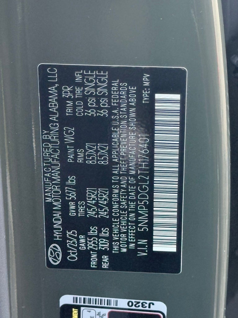 2026 Hyundai Santa Fe Calligraphy AWD