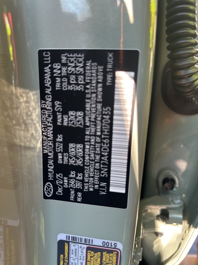 2026 Hyundai Santa Cruz SE FWD