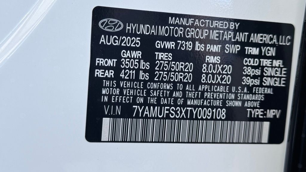 2026 Hyundai IONIQ 9 SEL