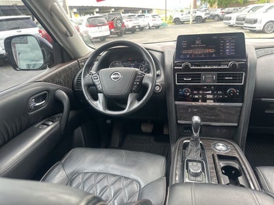 2022 Nissan Armada Platinum Captain's Chairs Package / NissanConnect featuring