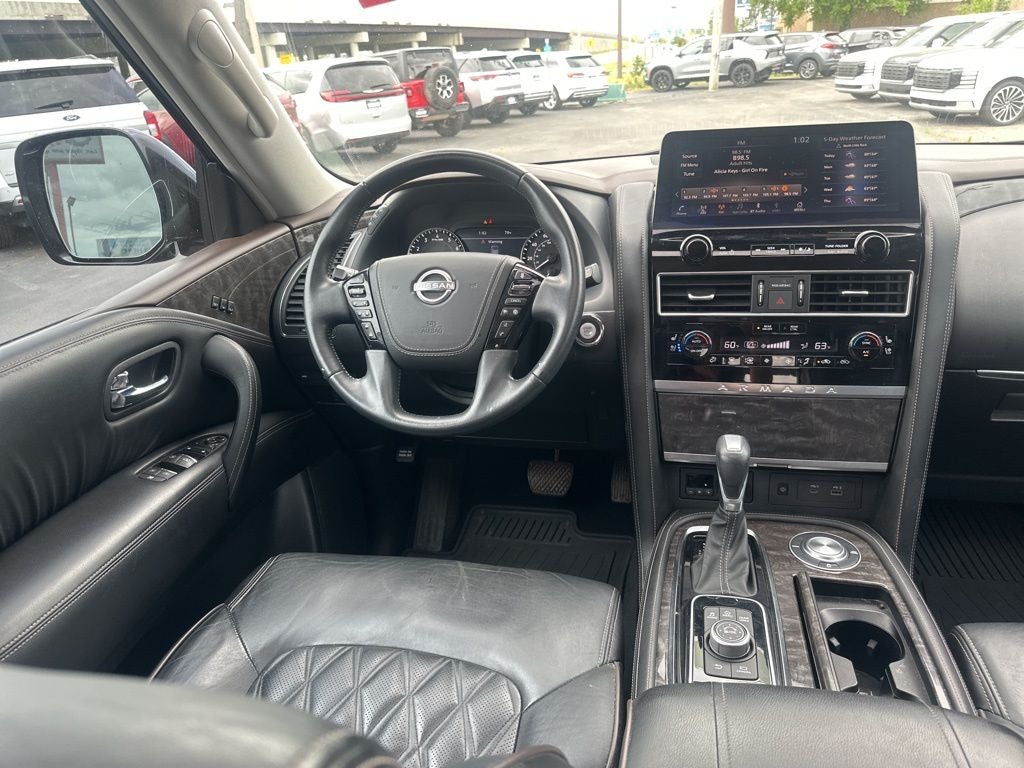 2022 Nissan Armada Platinum Captain's Chairs Package / NissanConnect featuring
