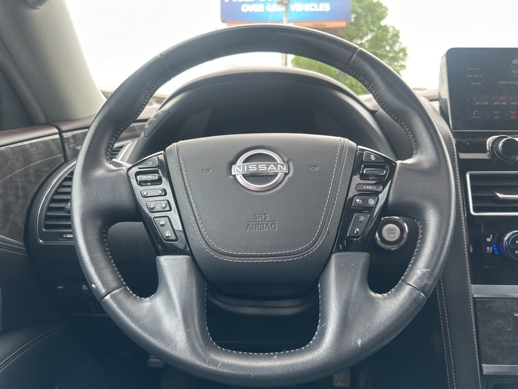 2022 Nissan Armada Platinum Captain's Chairs Package / NissanConnect featuring