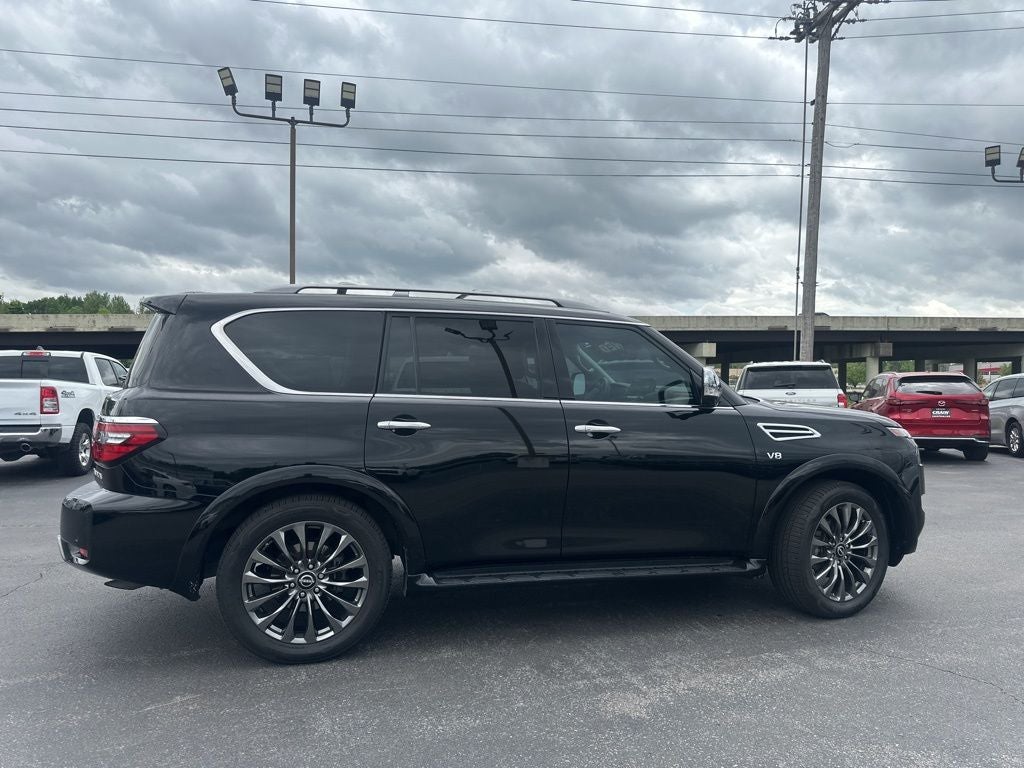 2022 Nissan Armada Platinum Captain's Chairs Package / NissanConnect featuring