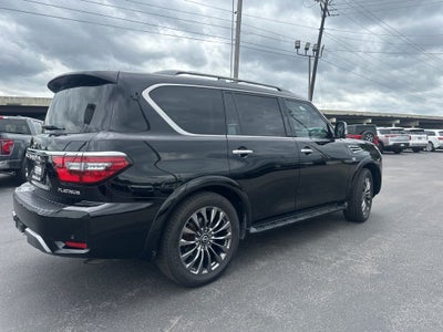 2022 Nissan Armada Platinum Captain's Chairs Package / NissanConnect featuring