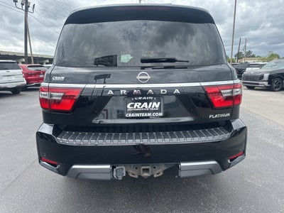 2022 Nissan Armada Platinum Captain's Chairs Package / NissanConnect featuring