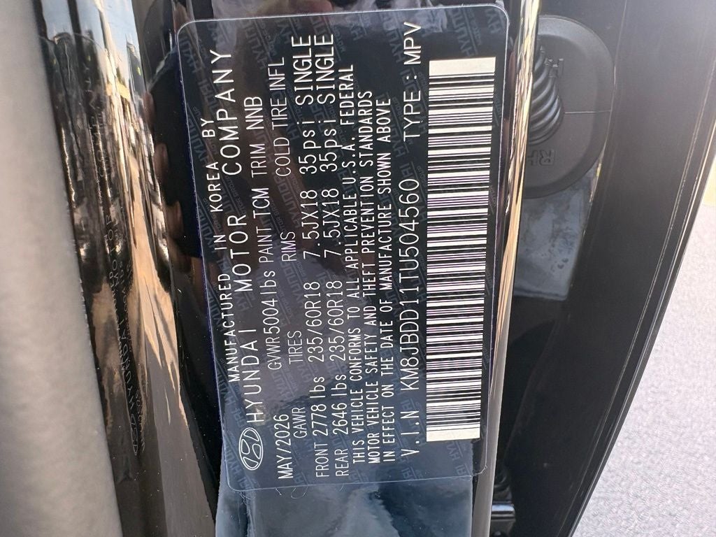 2026 Hyundai Tucson Hybrid SEL
