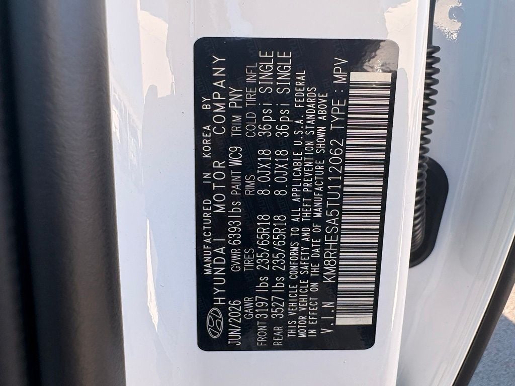 2026 Hyundai Palisade Hybrid SEL Premium 7 Passenger