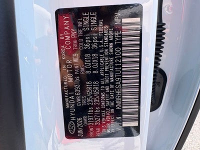 2026 Hyundai Palisade Hybrid SEL Premium 7 Passenger