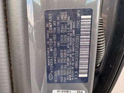 2026 Hyundai Palisade XRT Pro