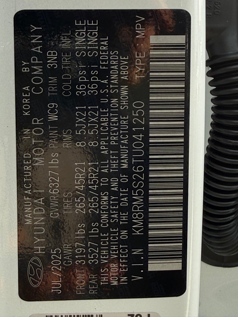 2026 Hyundai Palisade Calligraphy FWD