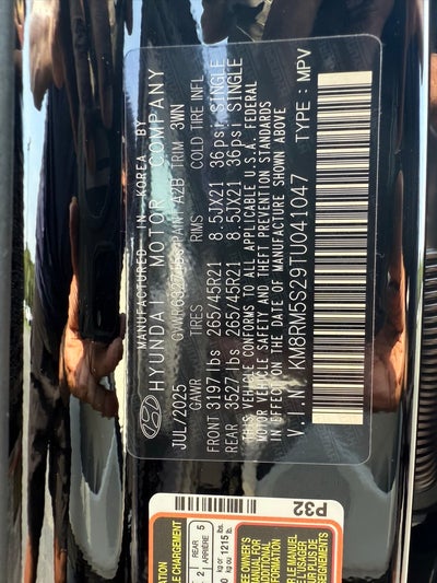 2026 Hyundai Palisade Calligraphy FWD