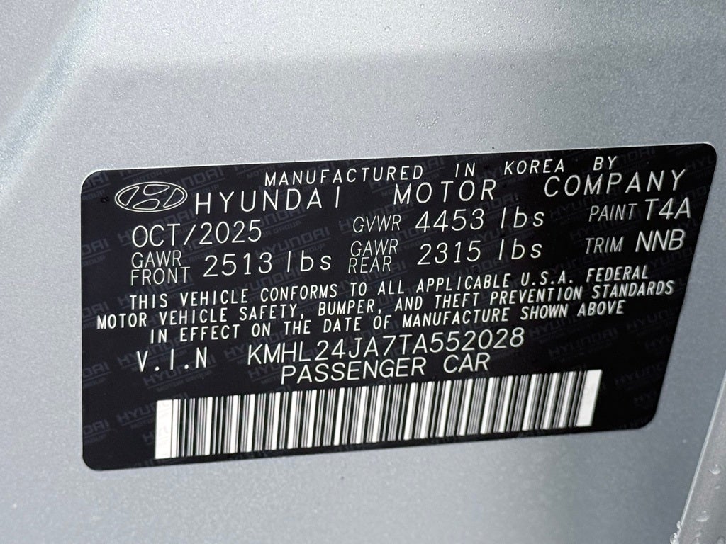 2026 Hyundai Sonata SE