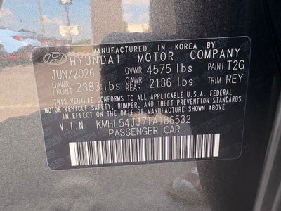 2026 Hyundai Sonata Hybrid Limited