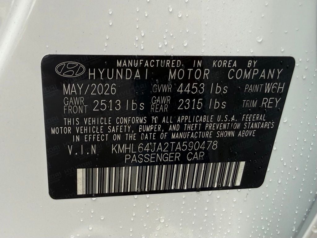 2026 Hyundai Sonata SEL Sport