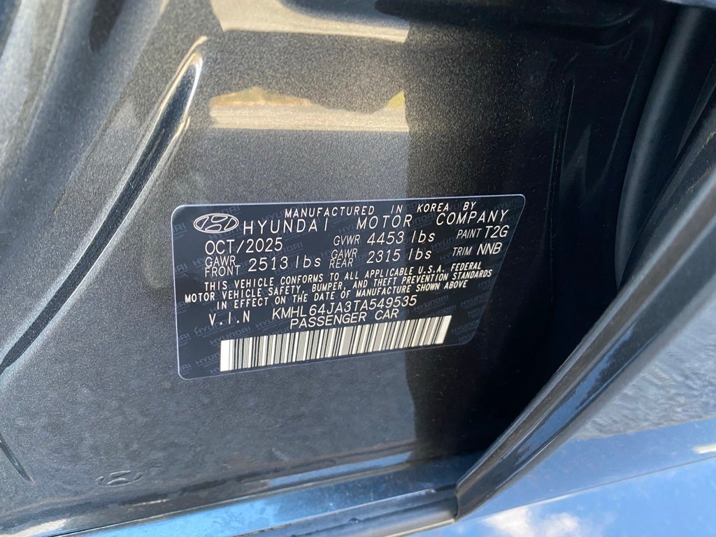 2026 Hyundai Sonata SEL Sport