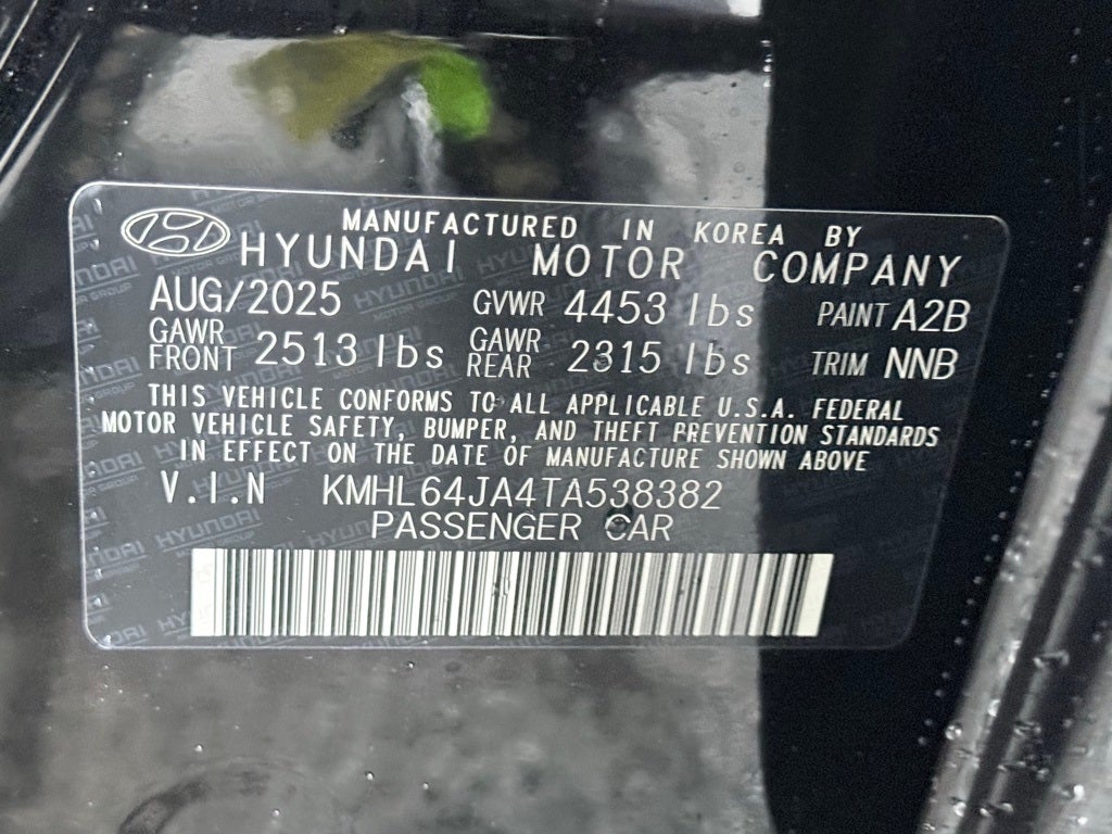 2026 Hyundai Sonata SEL Sport