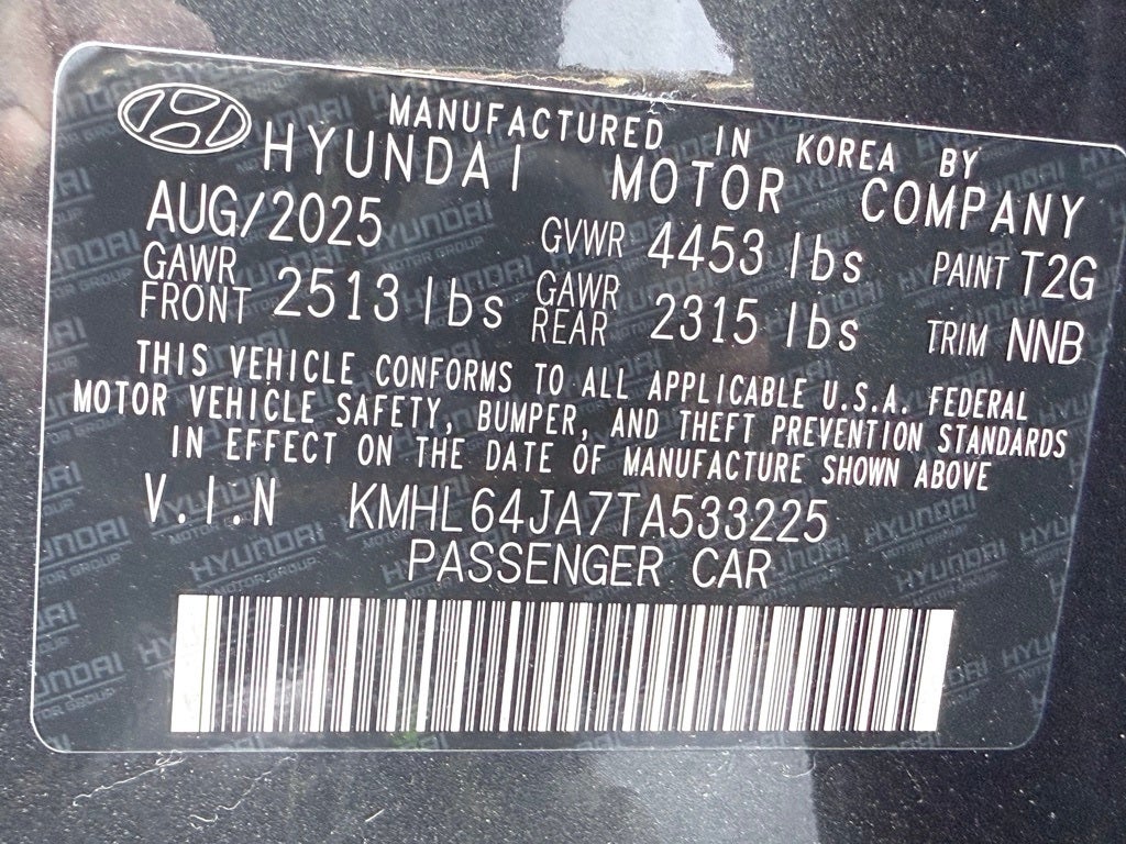 2026 Hyundai Sonata SEL Sport