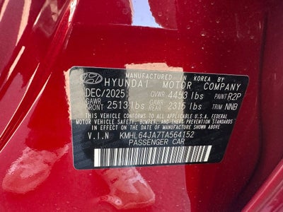 2026 Hyundai Sonata SEL Sport
