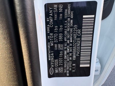 2026 Hyundai Venue SE